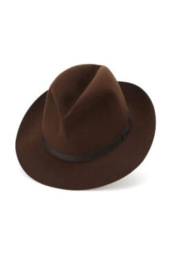 Voyager Rollable Trilby -Lock & Co Hatters Sales VOYAGER ROLLABLE TRILBY DARK BROWN Product Shot 1