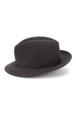 Voyager Rollable Trilby -Lock & Co Hatters Sales VOYAGER ROLLABLE TRILBY GREY Product Shot 2