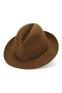 Voyager Rollable Trilby -Lock & Co Hatters Sales VOYAGER ROLLABLE TRILBY LIGHT BROWN Product Shot 1