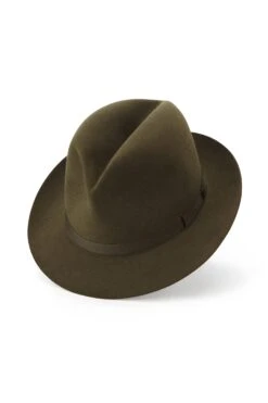 Wetherby Trilby -Lock & Co Hatters Sales WETHERBY TRILBY GREEN Product Shot 1
