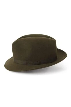 Wetherby Trilby -Lock & Co Hatters Sales WETHERBY TRILBY GREEN Product Shot 2