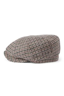 Whitebridge Mini-Check Bakerboy Cap -Lock & Co Hatters Sales WHITEBRIDGE MINI CHECK BAKERBOY CAP 2